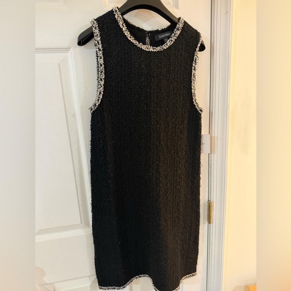 NWT Ellen Tracy Boucle Woven Dress
